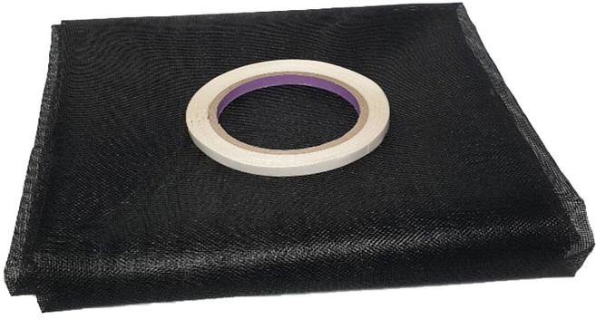 다온 DIY 화이바 글라스 방충망 미세망 + 양면테이프, 1세트