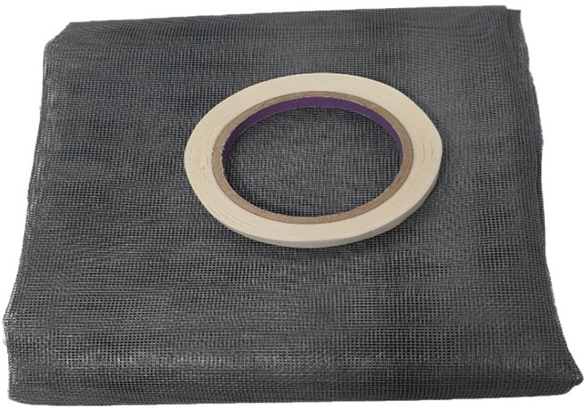 다온 DIY 화이바 글라스 방충망 일반망 + 양면테이프, 1세트