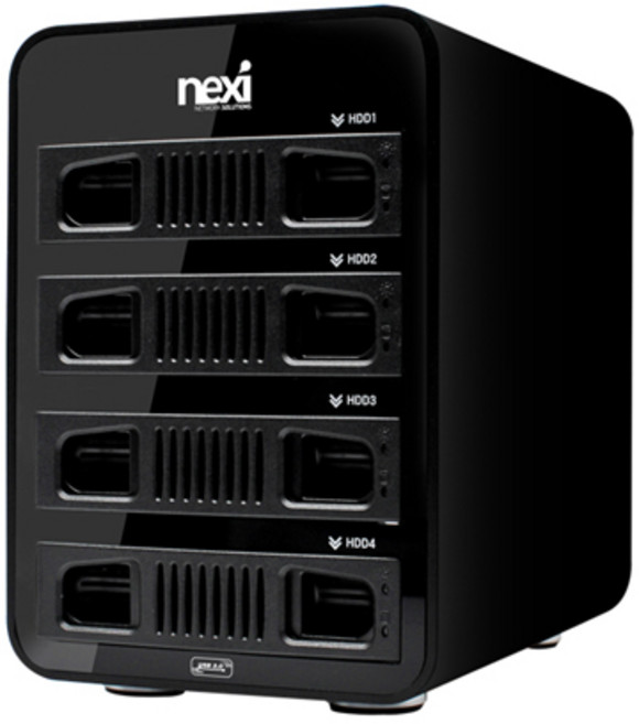 넥시 USB3.0 4BAY RAID 데이터 스토리지 NX770, NX-804RU30, 1개