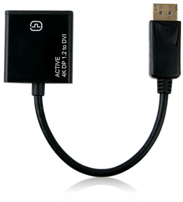 컴스 디스플레이 포트 to DVI 컨버터, 1개, DM178