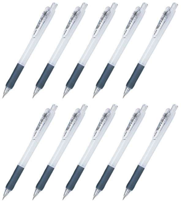 제브라 타프리클립 샤프 화이트 MN5, 0.5mm, 10개