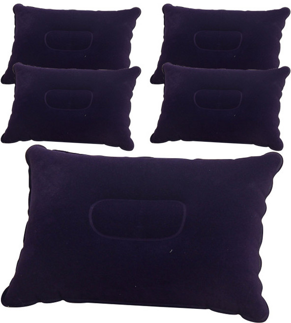 아리코 캠핑용 에어필로우, 네이비, 5개