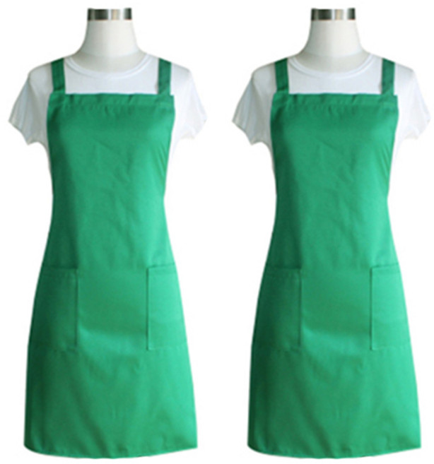 마켓피오 베이직 앞치마 750 x 700 mm, 그린, 2개
