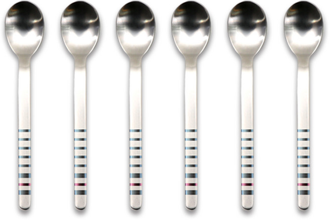 라온누리 스트라이프 티스푼, 6개입