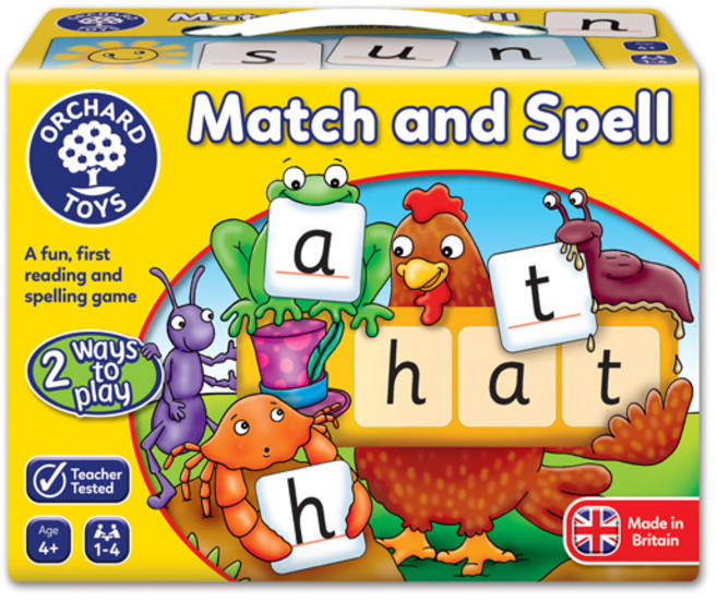 오차드토이즈 단어 만들기 놀이 보드게임, 혼합 색상, 1개