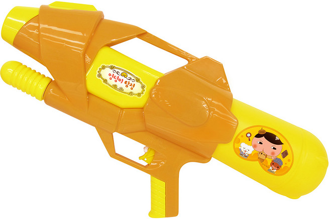 엉덩이 탐정 물총, 혼합 색상, 1개