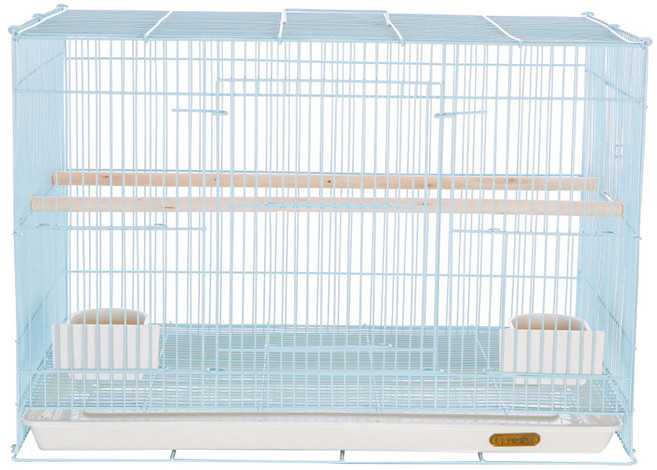 리프패럿 날림장 중형 새장 503 블루, 1개