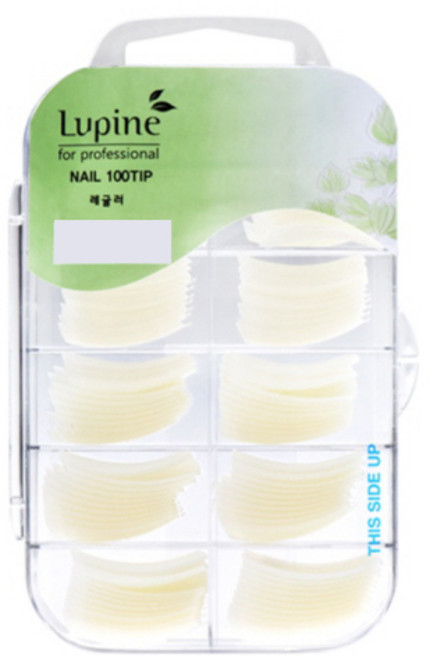 루핀 레귤러 인조손톱, 내츄럴, 100개입