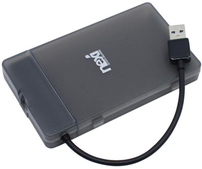 넥시 USB3.0 2.5인치 외장하드케이스 NX-U218U30, NX-218U30, 1개