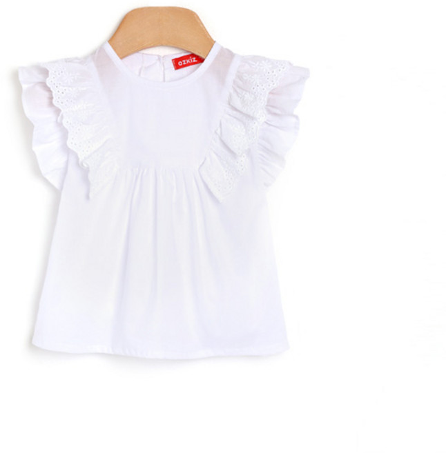 오즈키즈 여아용 비비 블라우스