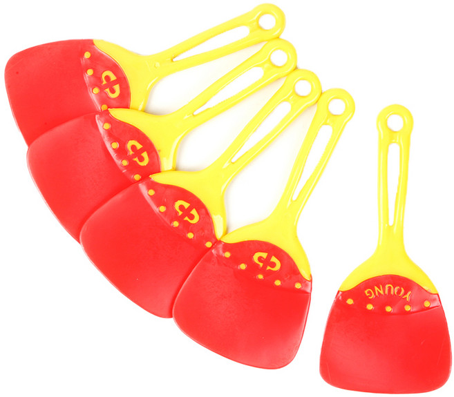 알뜰주걱 대, 혼합색상, 5개