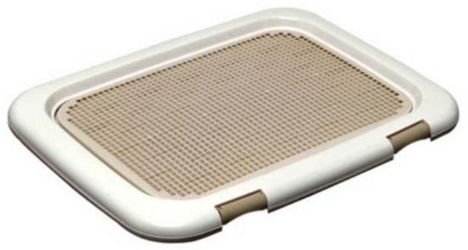 아이리스 그물망 알뜰 강아지 배변판 대형 FTT-635, 화이트, 1개