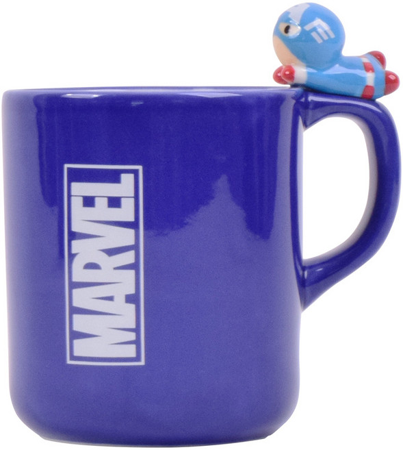 릴팡 마블 잘자요머그컵, 캡틴아메리카, 1개