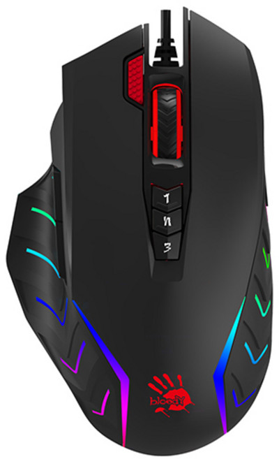 스카이디지탈 게이밍 마우스, BLOODY J95s, 혼합색상