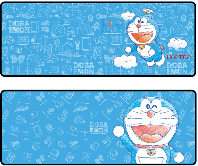도라에몽 마우스 장패드 DMP003L, 헬로우, 홉터, 2개입