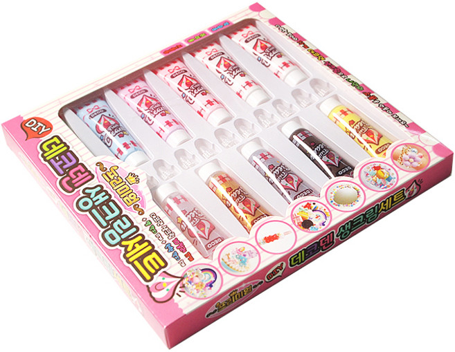 투영디자인 데코덴 프리미엄 생크림 DIY 세트, 랜덤 발송, 1세트