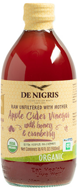 데니그리스 사과식초 허니크랜베리, 500ml, 1개