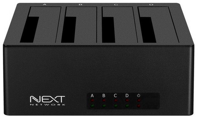 넥스트유 이지넷 유비쿼터스 USB 3.0 4Bay 도킹스테이션 NEXT-644DU3, 본상품선택, 1개