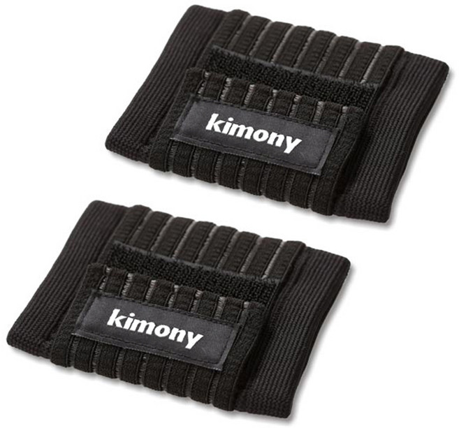 키모니 서포터 손목보호대, 2개, 검정