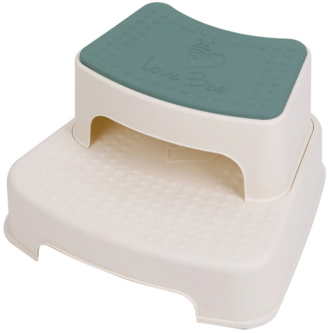 러비 안전 디딤대 세트, 상단(카키), 하단(바닐라), 1개