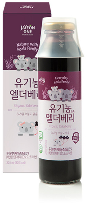 자연원 유기농 농축 엘더베리, 325ml, 1개