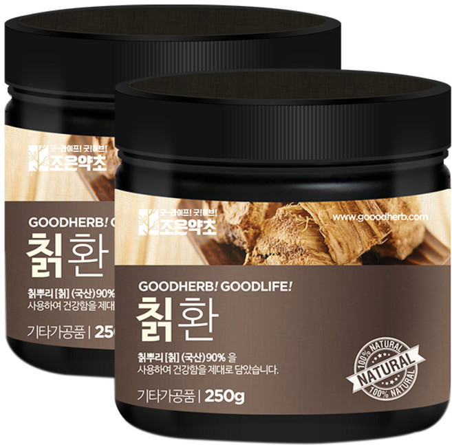 굿허브 프리미엄 칡환, 2개, 250g