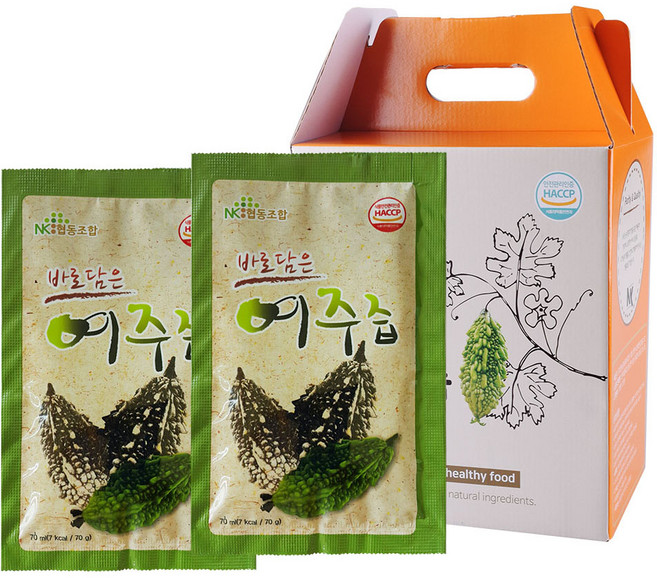 Yangwonfood 苦瓜汁, 50包, 70ml