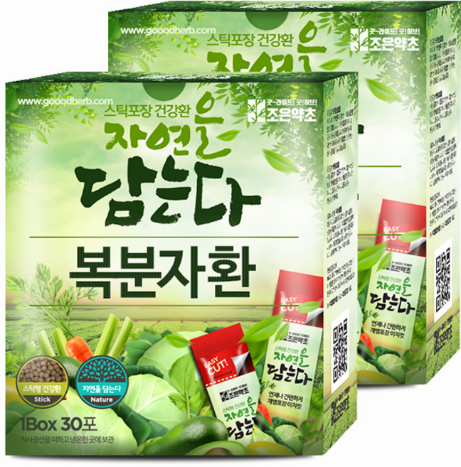 굿허브 조은약초 자연을 담는다 스틱형 복분자환, 2개, 90g
