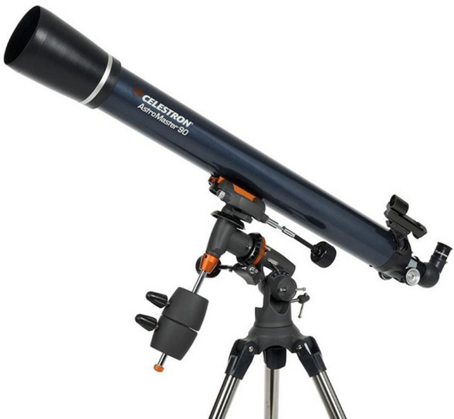 셀레스트론 AstroMaster 90EQ 굴절식 천체망원경, 213배, 1개