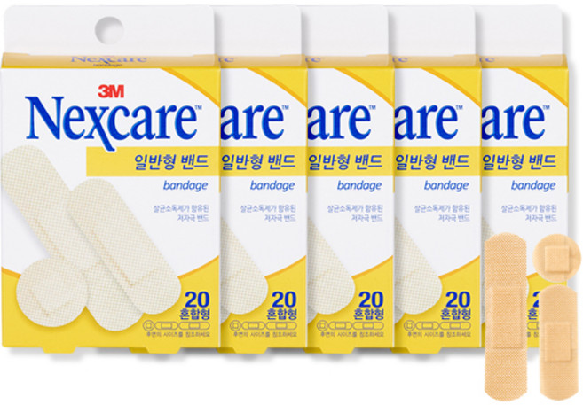 넥스케어 일반 밴드 혼합형, 5세트