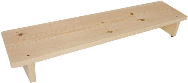 안스하우스 원목화분정리대 800 와이드 소, 1단