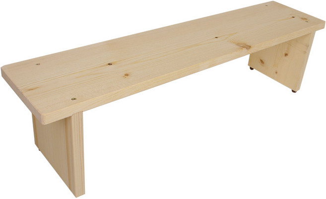 안스하우스 원목화분정리대 800 와이드 중, 1단