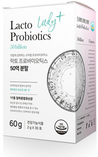 뉴트라라이프 락토 프로바이오틱스 50억 분말, 60g, 1개