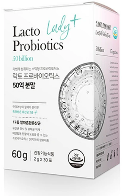 뉴트라라이프 락토 프로바이오틱스 50억 분말, 60g, 1개 - 쿠팡