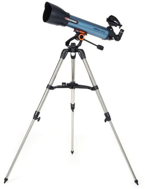 셀레스트론 INSPIRE 100 AZ 굴절식 천체망원경, 241배율, 1개