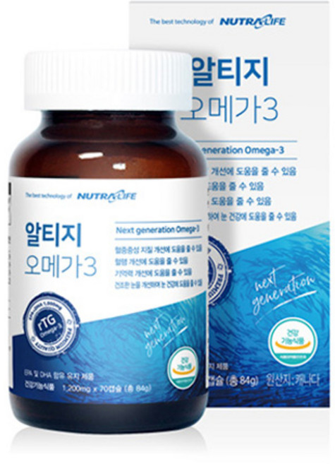 뉴트라라이프 알티지 오메가3, 84g, 1개