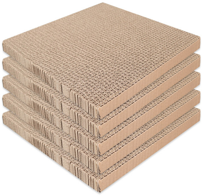 딩동펫 스크래쳐 박스 하우스 평판형 리필, 5개