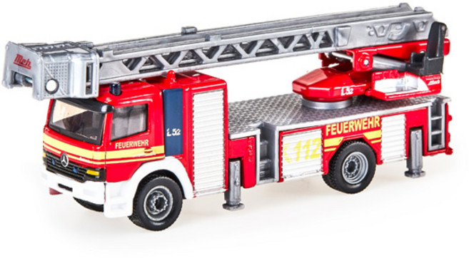 시쿠 소방차 다이캐스트 SK1841, 혼합 색상, 1개