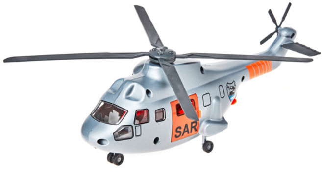 시쿠 수송 헬리콥터 다이캐스트 SK2527, 혼합 색상, 1개