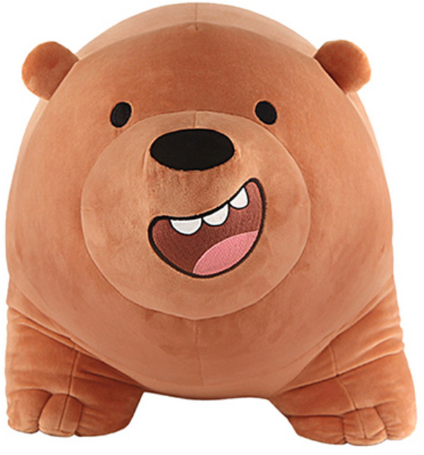 위베어베어스 자이언트 스탠드 인형, 90cm, 그리즐리, 1개