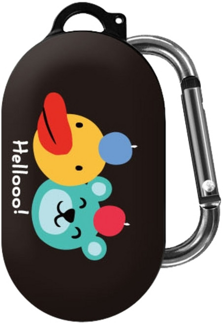 아이무이 버즈 케이스 덕엔베어, 블랙함께