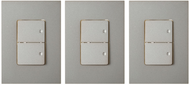 제일전기 하네스 브론즈 스위치 2구 SET, 3개