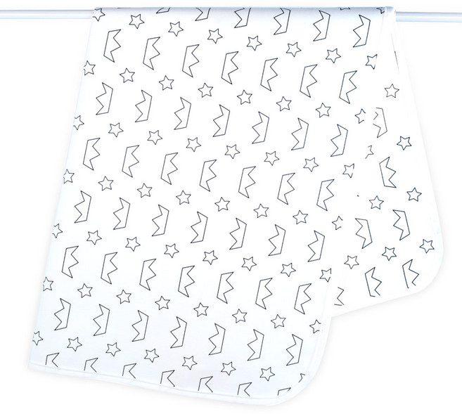 네츄라오가닉 아기방수패드, 크라운무늬, 1개