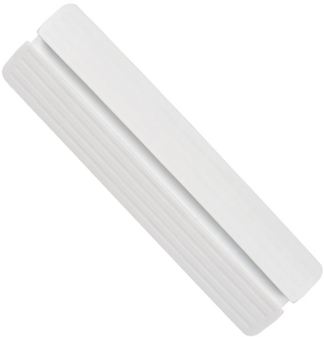 딩동펫 반자동 반려동물 안전문 플라스틱 삼각받침대, 화이트, 1개