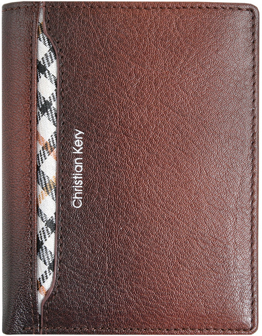 크리스찬케리 남성용 소가죽 중지갑 CK-229
