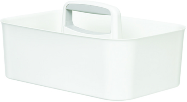 리템 포르타 그란데 다용도 수납 정리함, 아이보리 + 쿨그레이, 1개