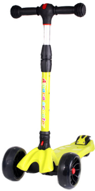 알파카 스쿠터 몬스터휠 접이식, 그린, 1개