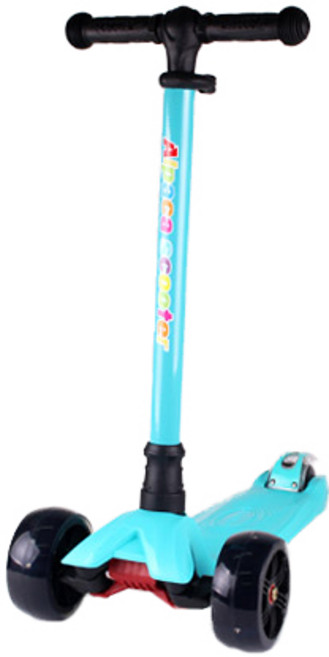 알파카 스쿠터 몬스터휠 탈부착식 킥보드, 스카이블루, 1개
