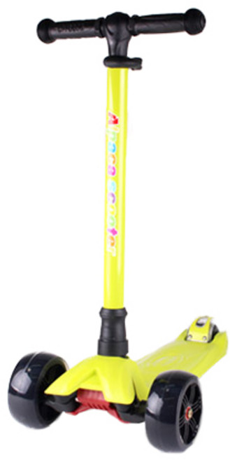 알파카 스쿠터 몬스터휠 탈부착식 킥보드, 그린, 1개