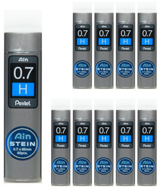 펜텔 샤프심 아인슈타인 H C277, 0.7mm, 10개